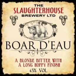 Boar Déau Beer Slaughterhouse Brewery