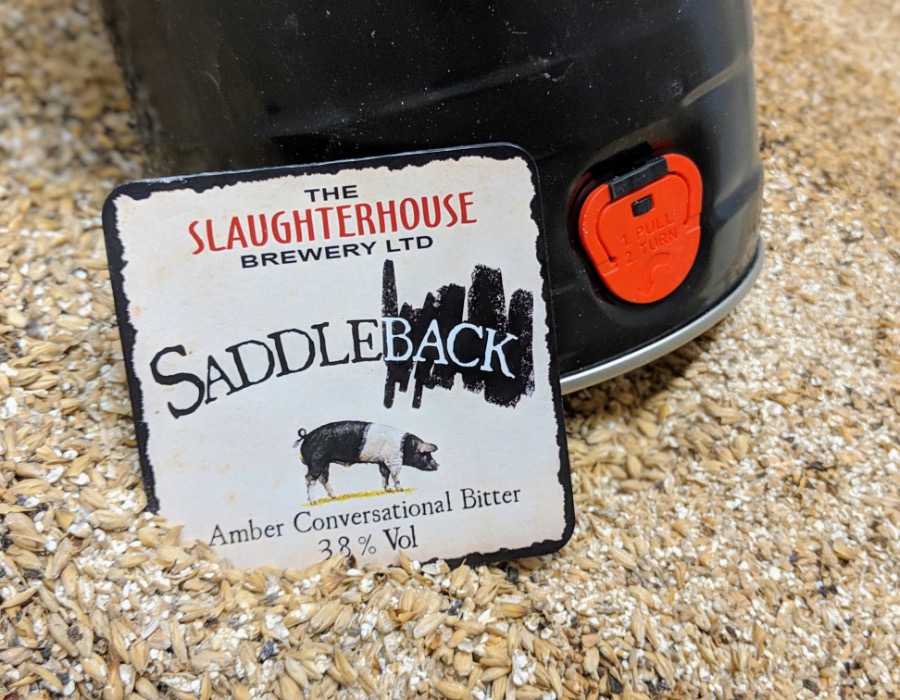 Saddleback Bitter from Slaughterhouse Brewery Warwick